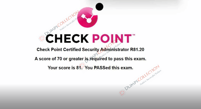 Confirmed passing report for the 156-215.81 1